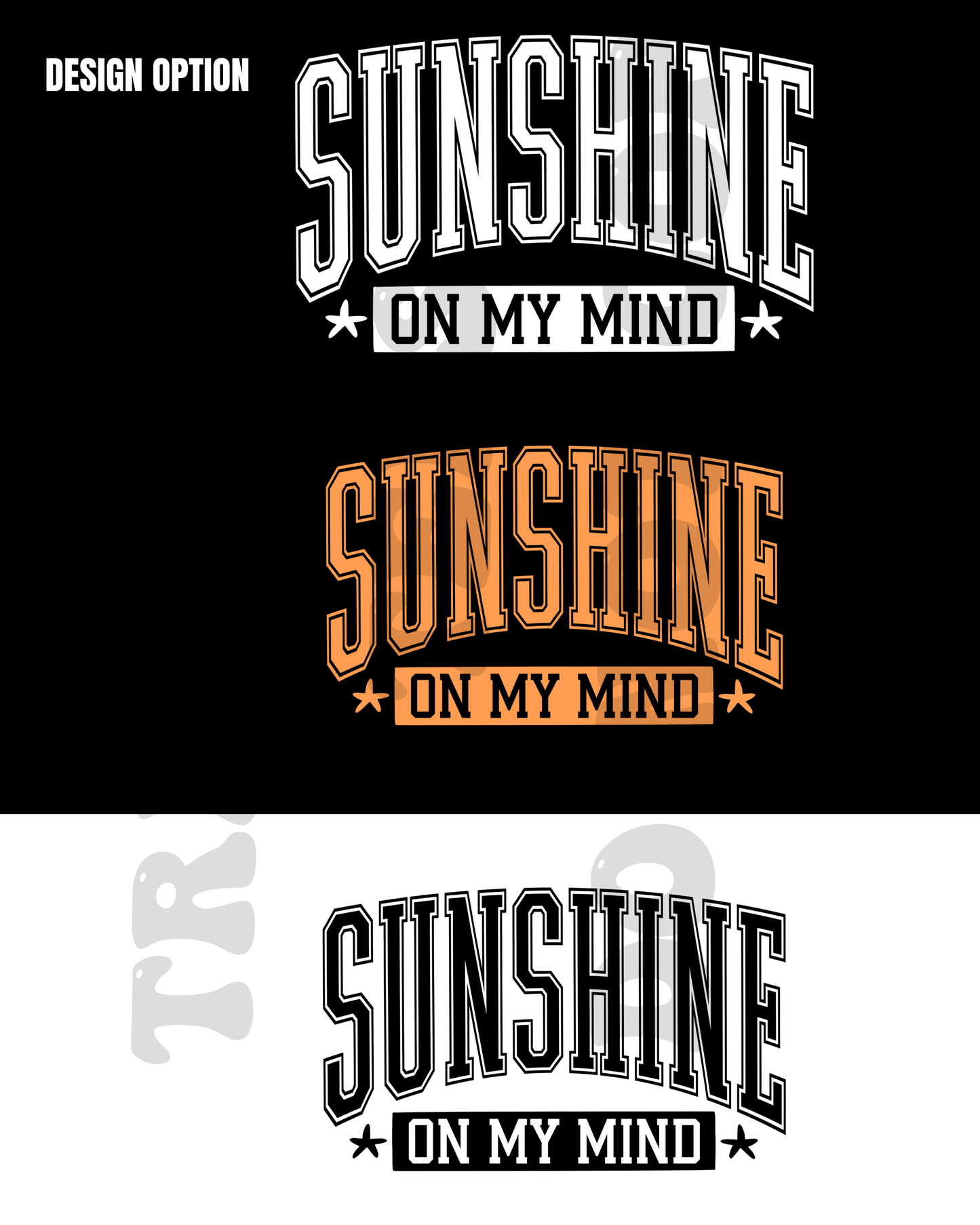 Sunshine On My Mind Design