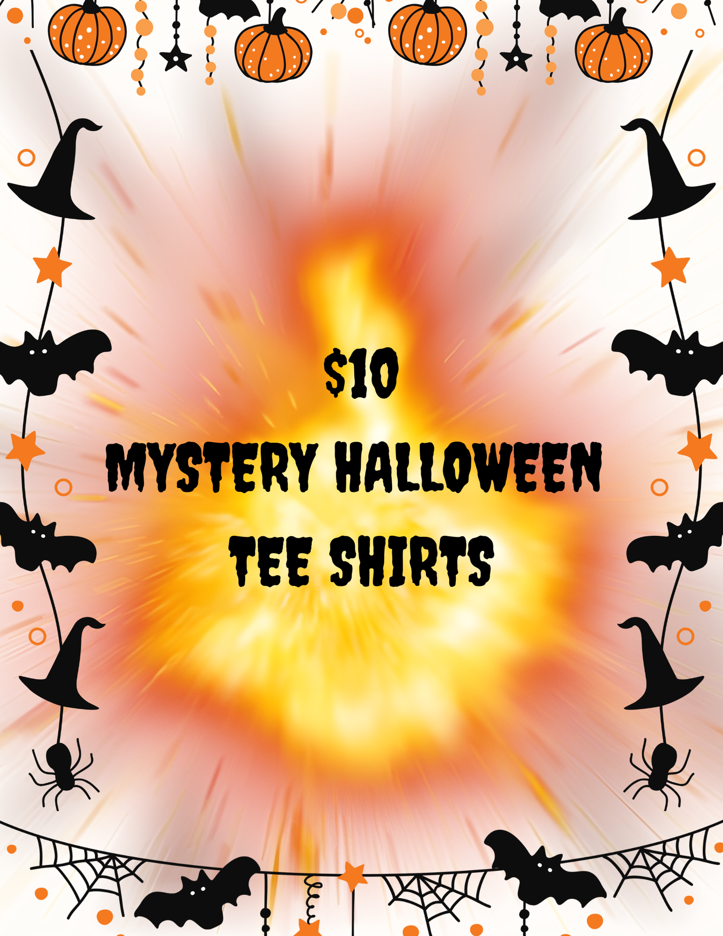 $10 MYSTERY HALLOWEEN TEE SHIRTS