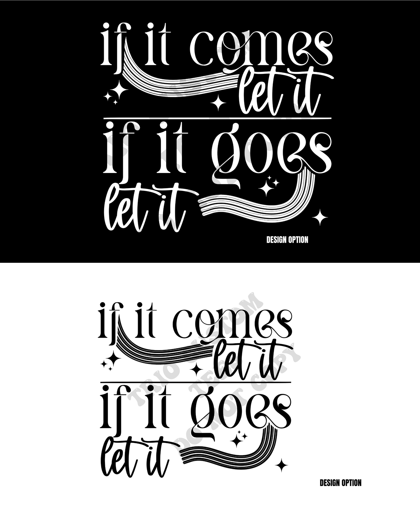 If It Comes Let It, If It Goes Let It Mental Health Design