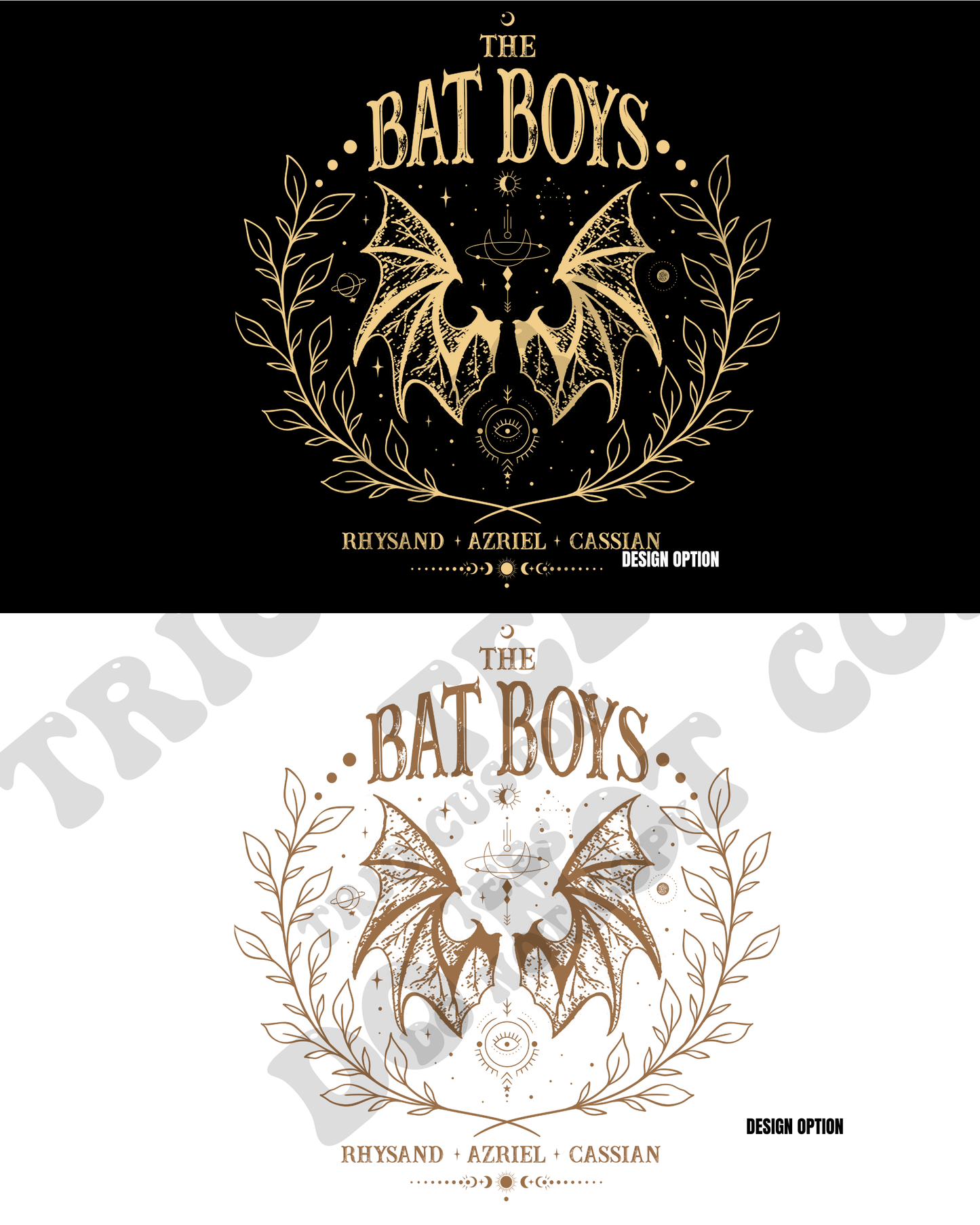 The Bat Boys Fantasy Book Design