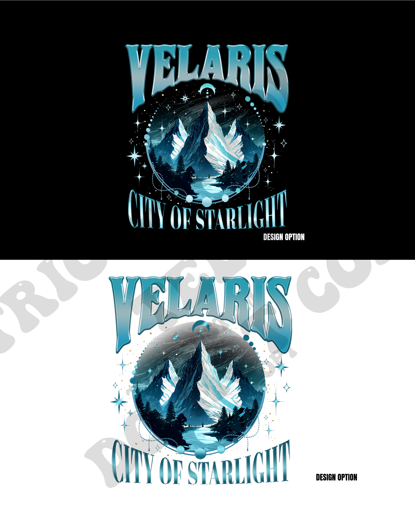 Velaris Fantasy City of Starlight Book Design