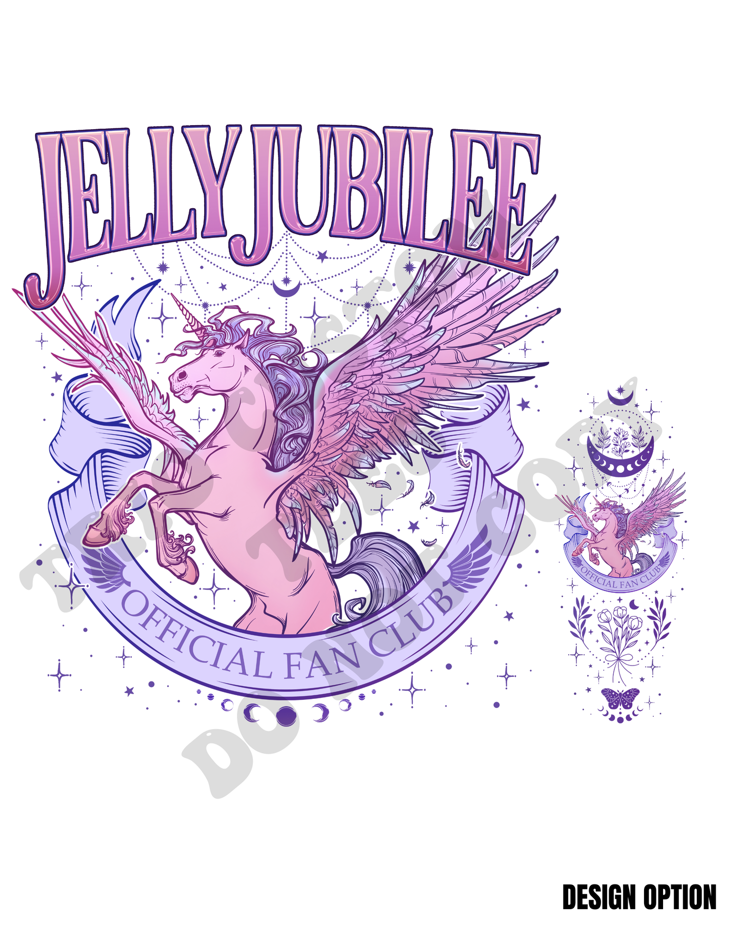 Jelly Jubilee Crescent City Inspired Book Front and Back Design