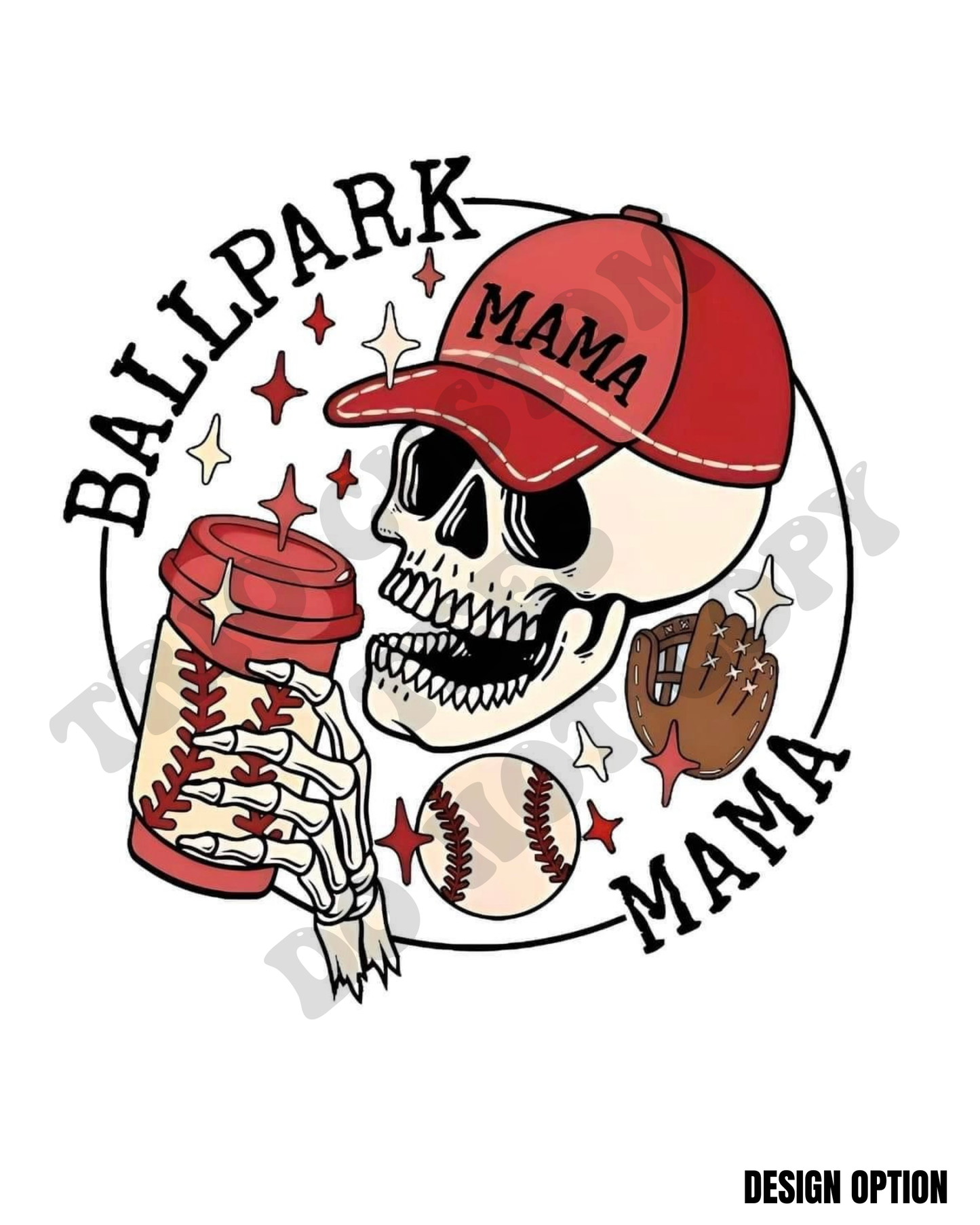 Ballpark Mama Baseball Sport Design