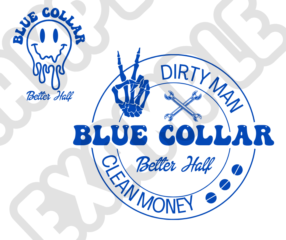 Blue Collar Wife Better Half Design