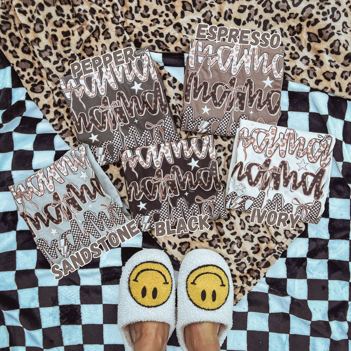 MAMA Cheetah Checker Star Design