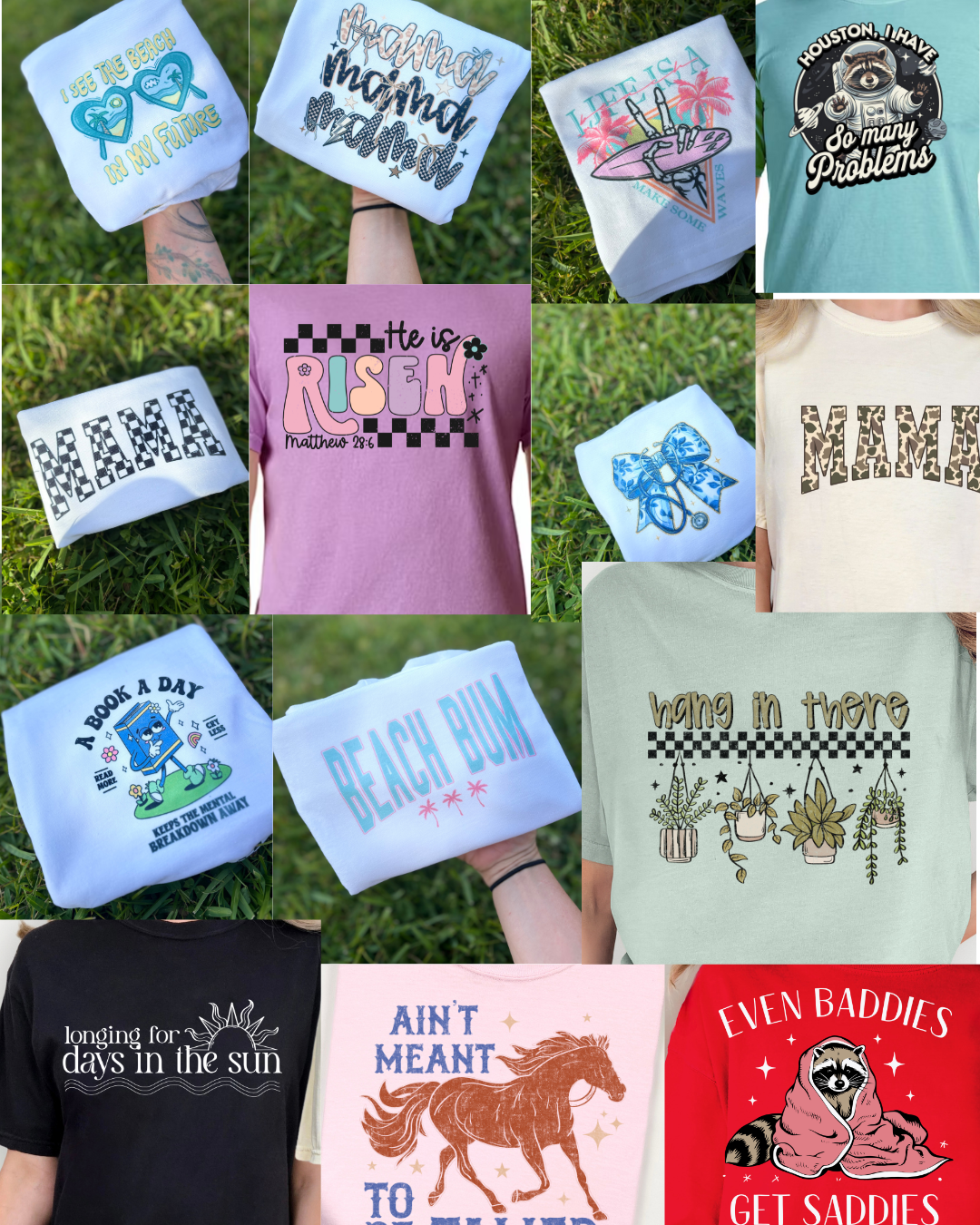 3/24.99 SURPRISE GRAPHIC MYSTERY BAG TEE SHIRT BUNDLE