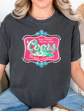 Coors Mountains Western Comfort Colors Tee