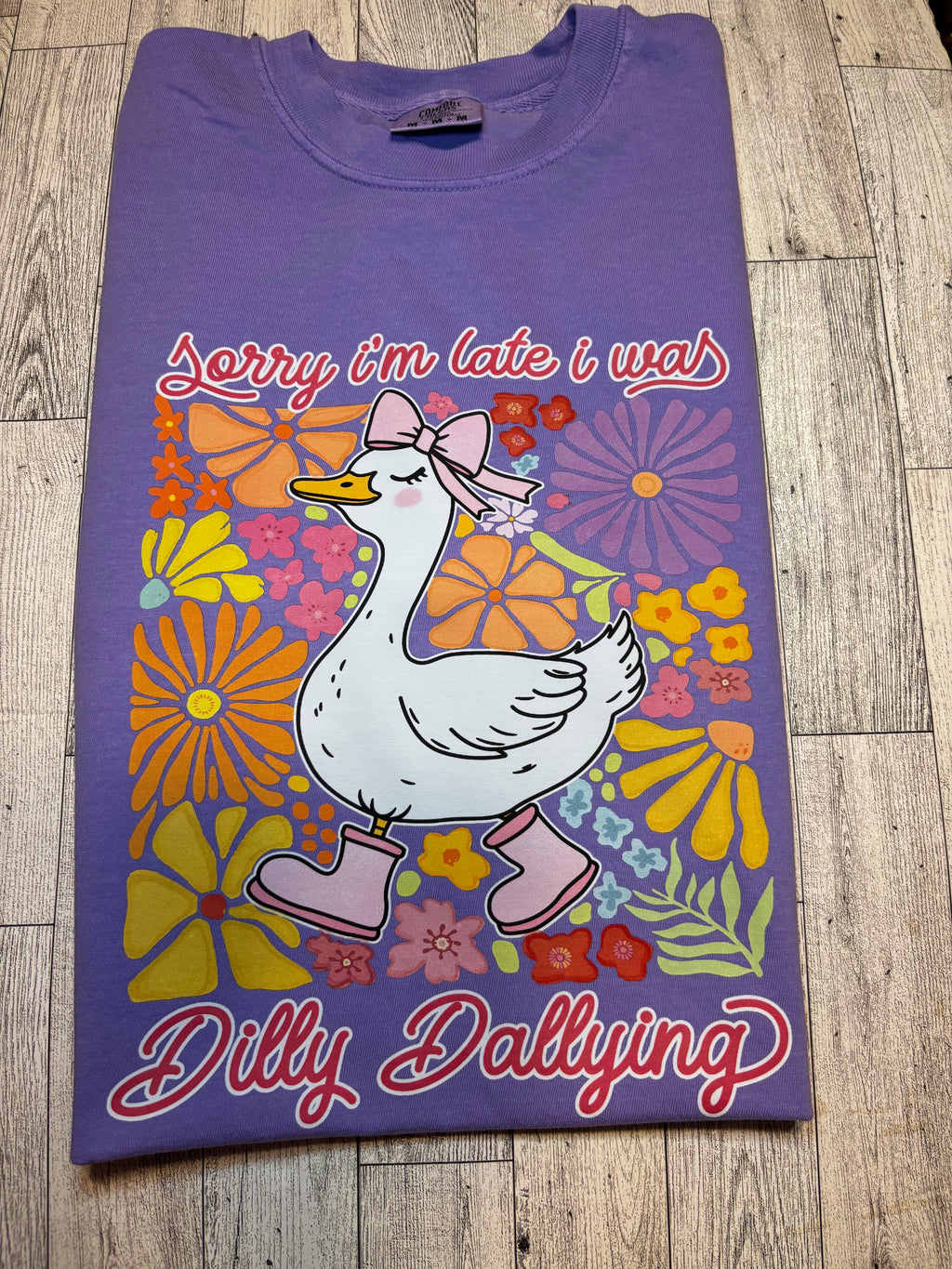 Goose dolly dallying sorry I’m busy Comfort colors