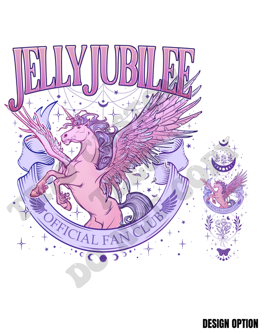 Jelly Jubilee Crescent City Inspired Book Front and Back Design