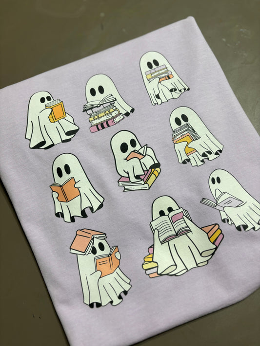 Ghost Reading tee shirt