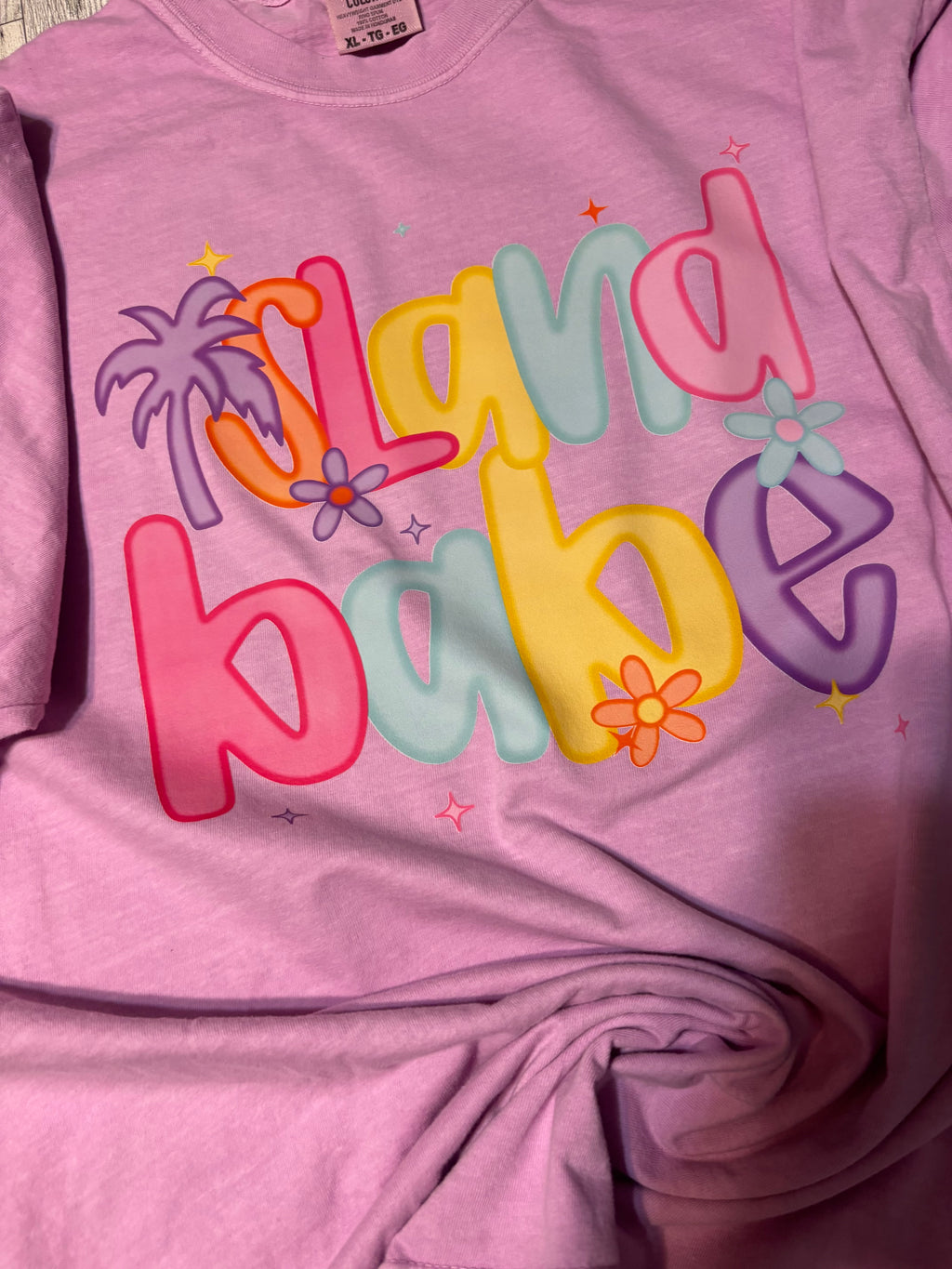 Island Babe Comfort Colors Tee Shirt