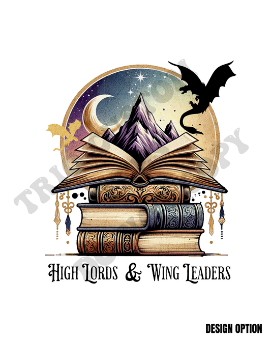 Wing Leader Dragon Fantasy Book Design