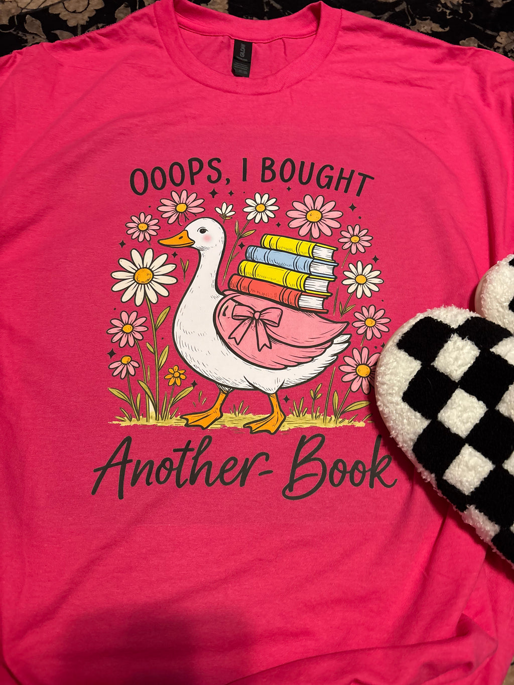 Oops I bought another book goose reading shirt