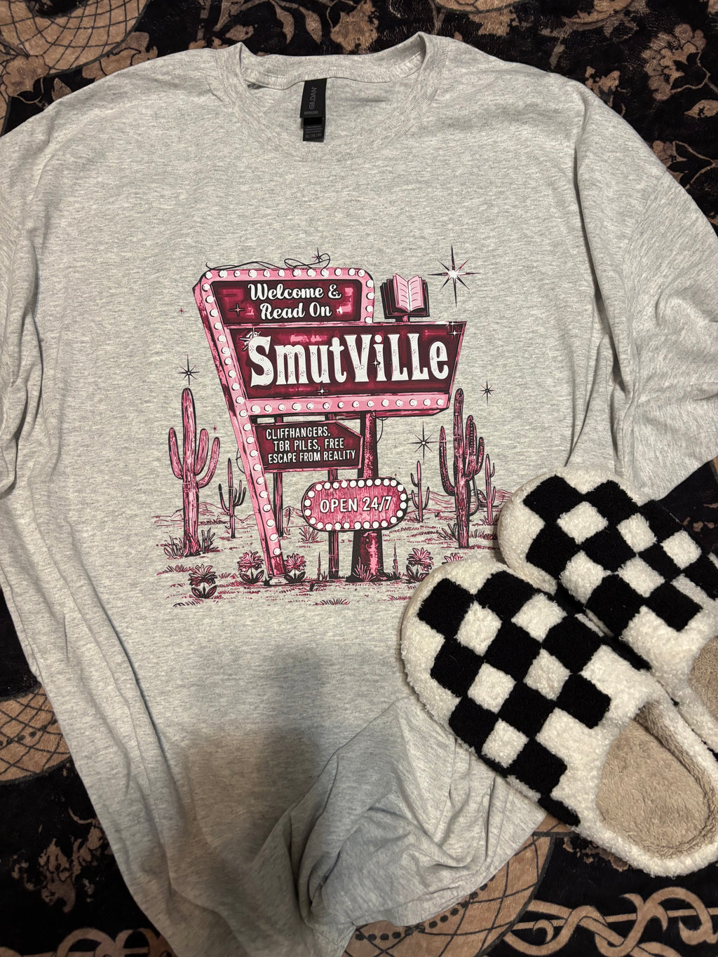 Smutville Book Reading Shirt