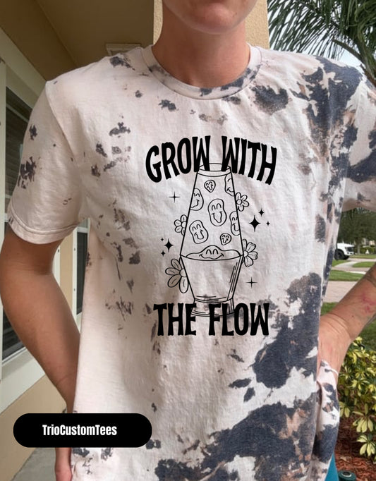 Grow With The Flow Lava Lap 90s Tee Hoodie or Crewneck