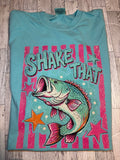 Kiss my bass fish Comfort colors