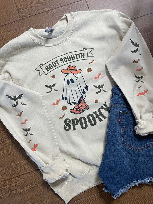 Boot scootin spooky western ghost