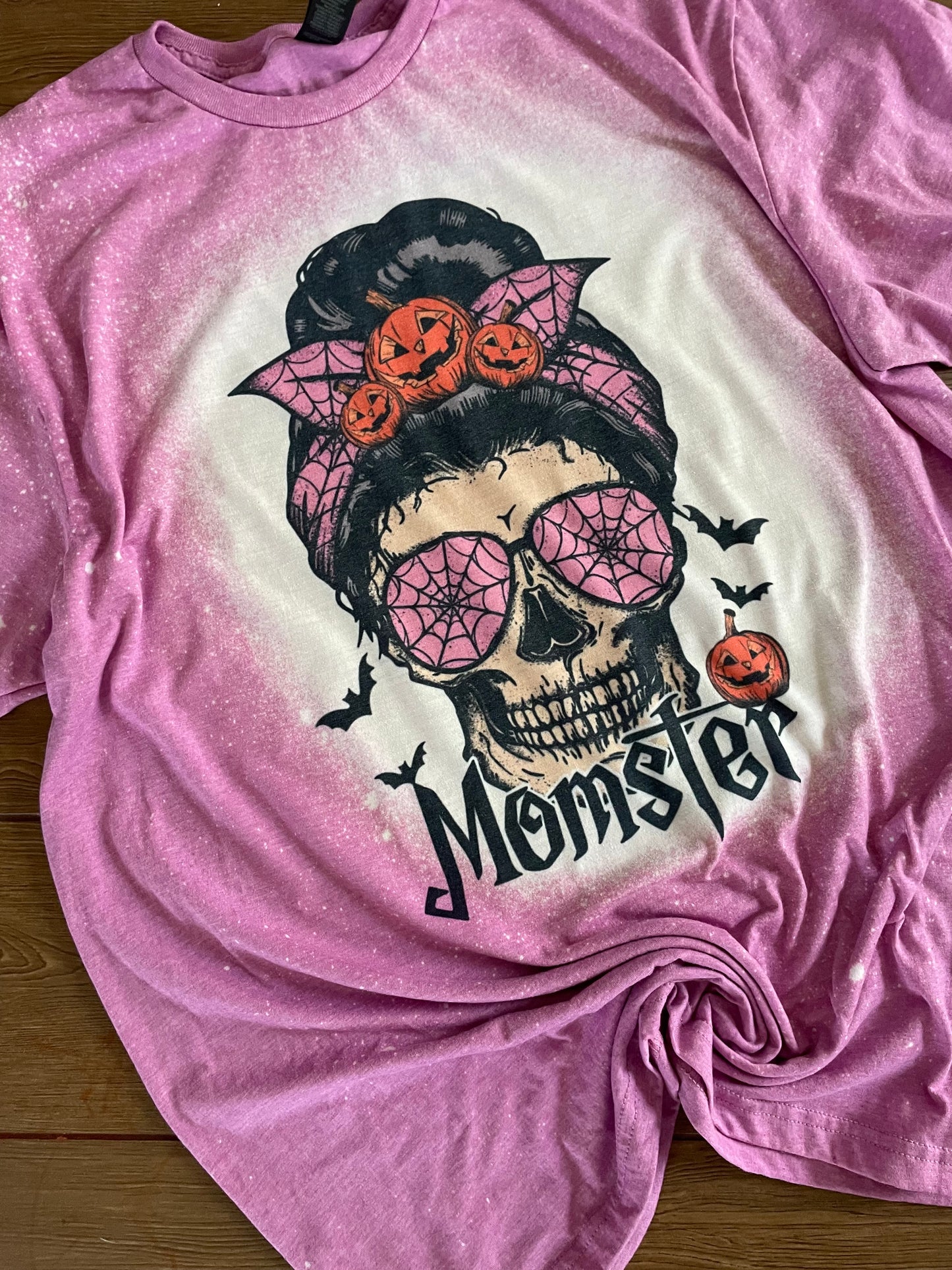 Momster Mom Monster Halloween Spooky Tee