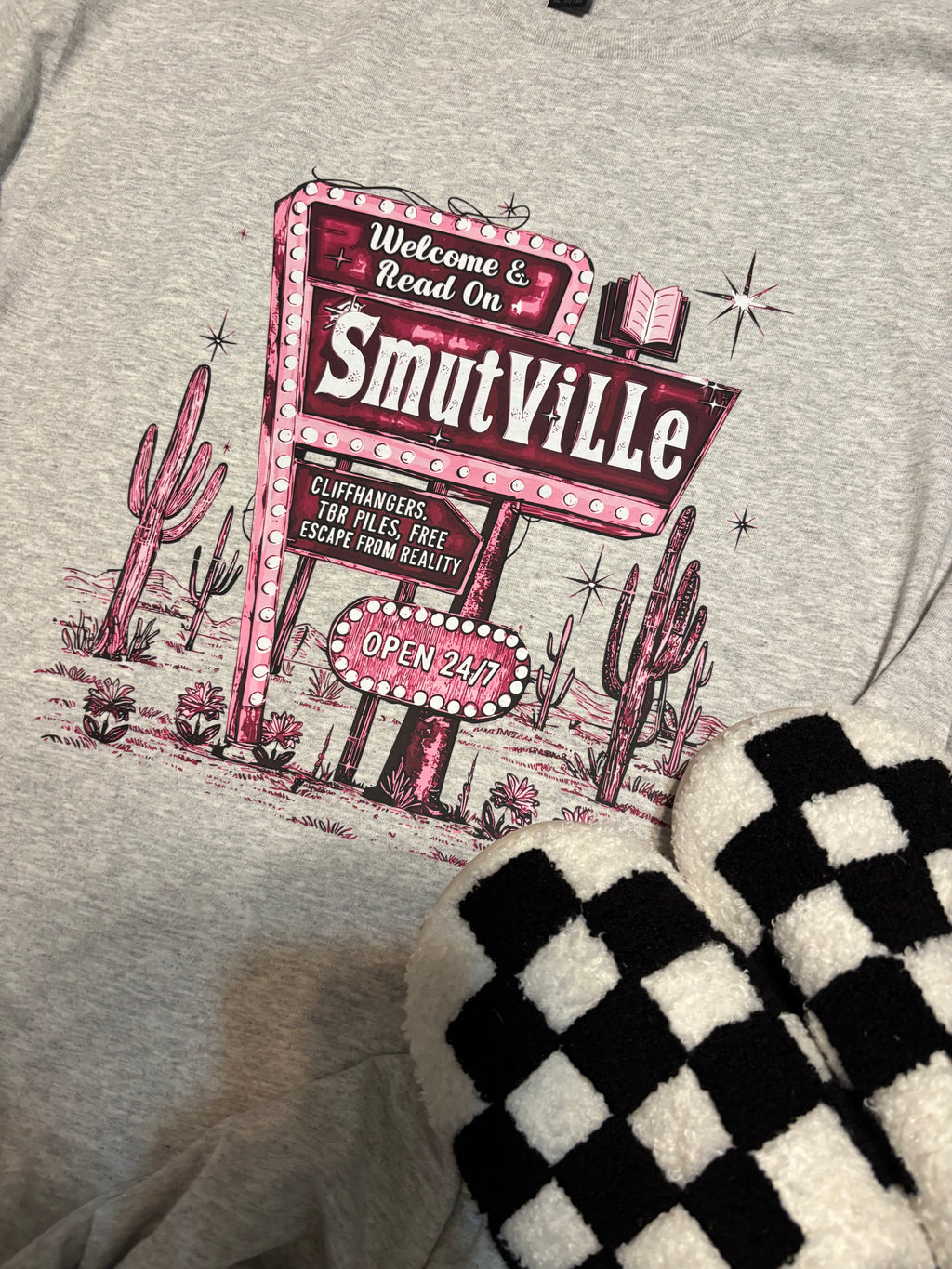 Smutville Book Reading Shirt