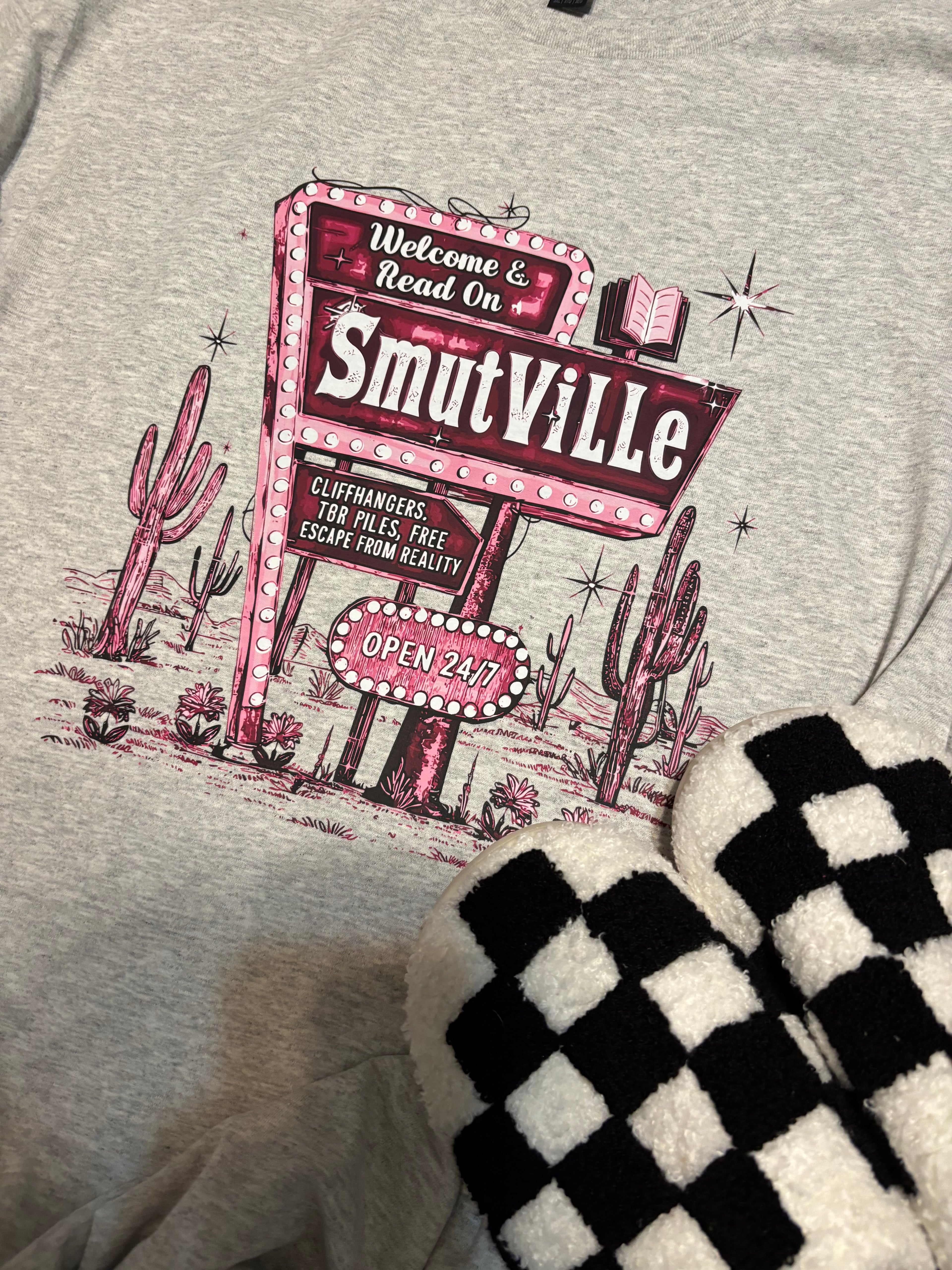 Smutville Book Reading Shirt