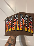 Mama Flames Checker Tee Shirt Comfort Colors