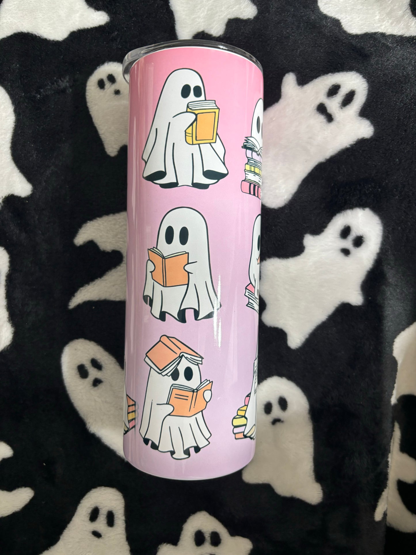 Ghost Reading Cup 20oz Tumbler