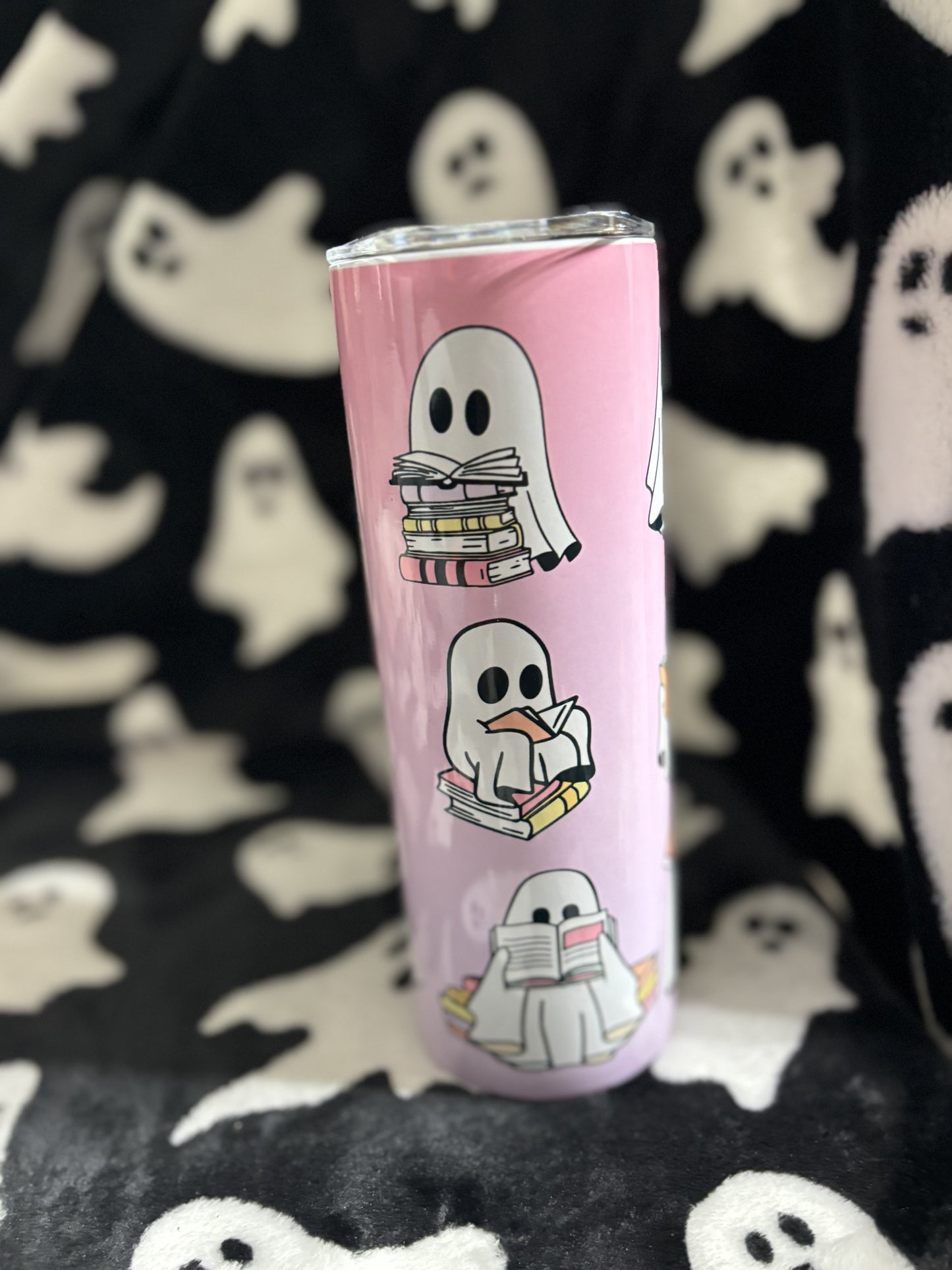 Ghost Reading Cup 20oz Tumbler