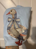 Vintage Patchwork Goose Comfort Colors Tee Shirt