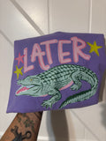 Later Gator After A While Crocodile Comfort Colors Tee Shirt