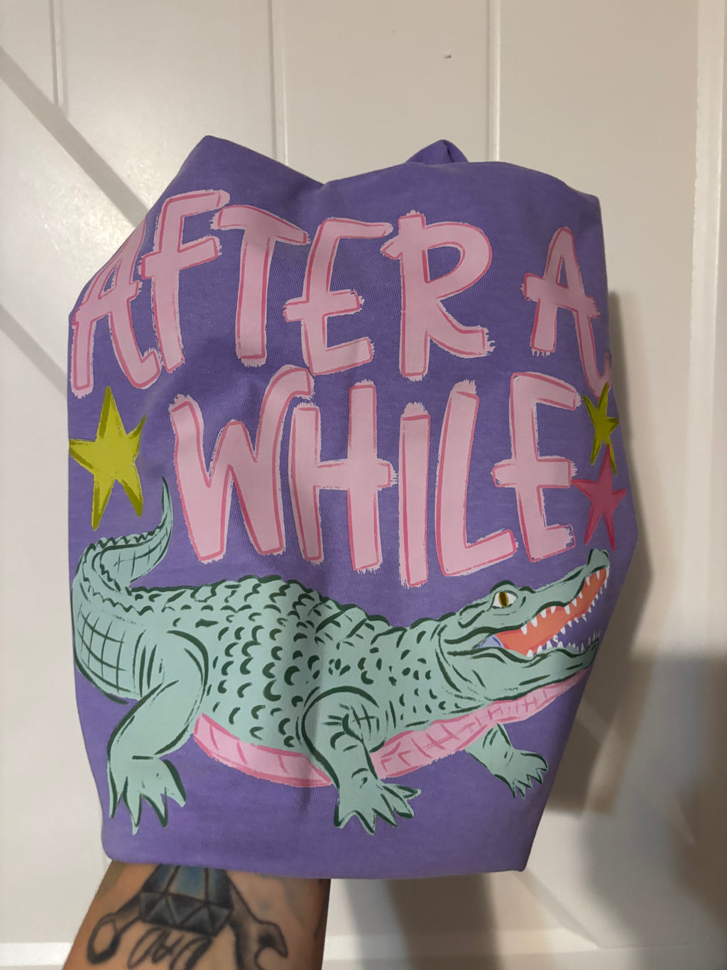 Later Gator After A While Crocodile Comfort Colors Tee Shirt