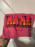 Mama Cherries Checker Comfort Colors