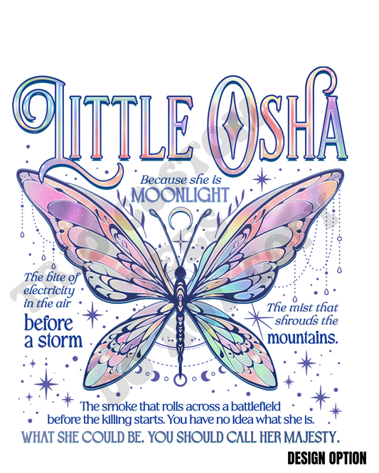 Little Osha Book Inspired Butterfly