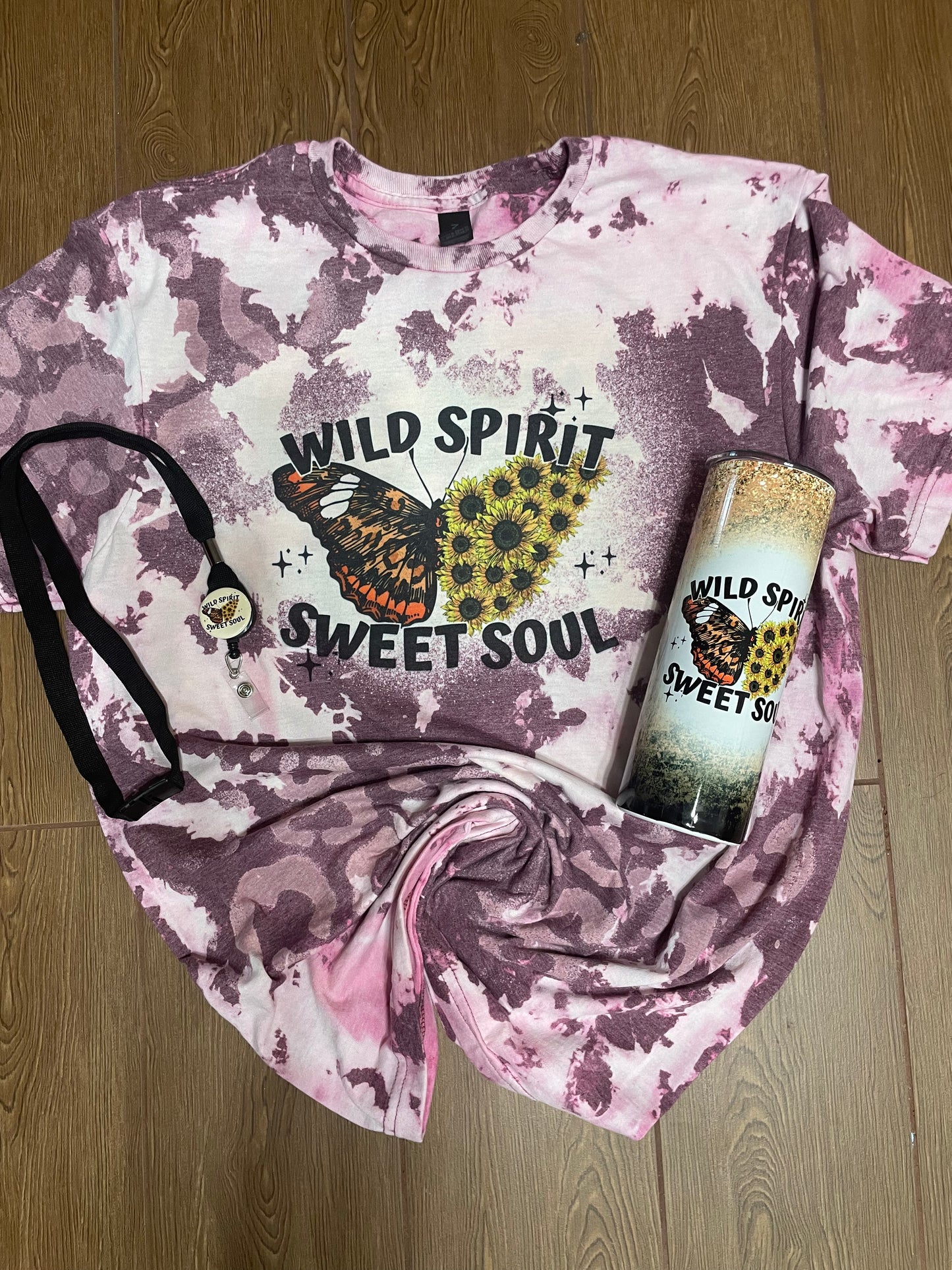 Wild Spirit Sweet Soul Butterfly Tee