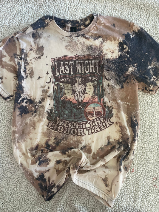 Last Night Cowhide Tee