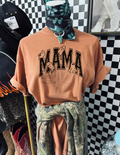 Mama Halloween Ghost Comfort Colors Tee Shirt