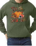 Tis The Season Hoodie Football Fall Pumpkins