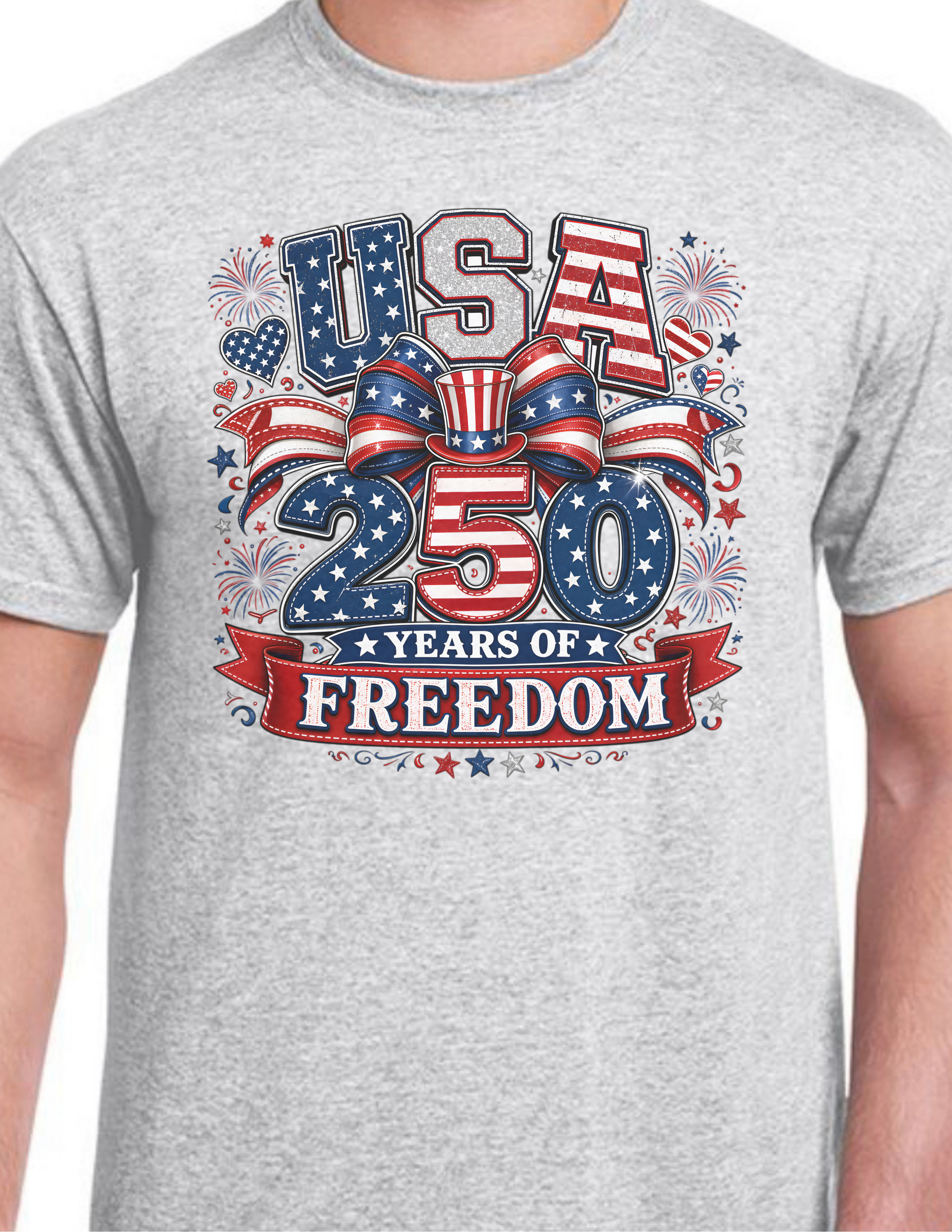 USA 250 Years designs tee shirts